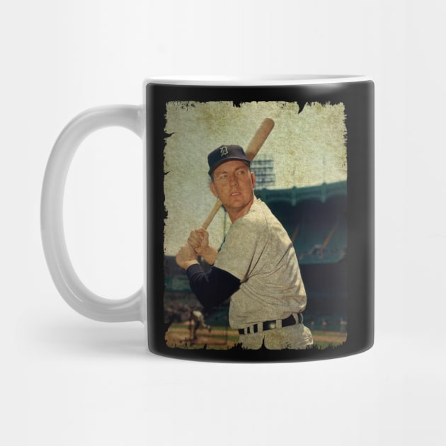 Al Kaline - Detroit Tigers, 1973 by SOEKAMPTI